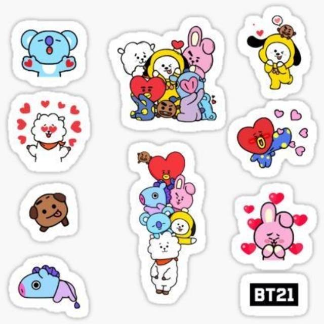 STICKER LUCU AESTHETIK MURAH BUAT CASE HP DAN LAPTOP