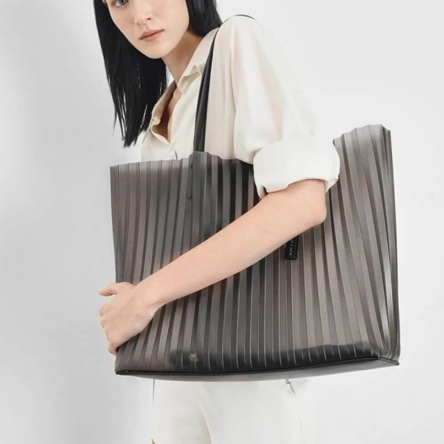 TAS CK CHARLESNKEITH JELLY BAG TRANSPARAN