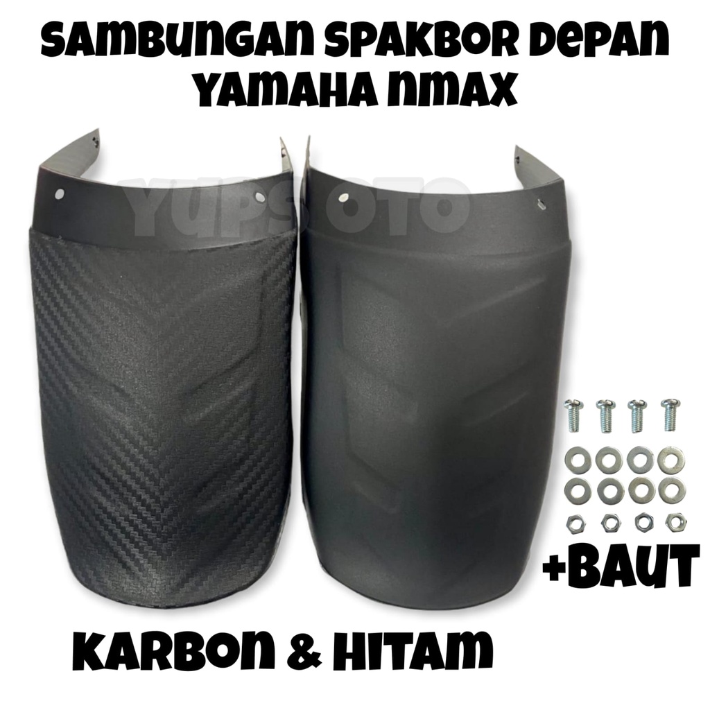 SAMBUNGAN SPAKBOR DEPAN YAMAHA NMAX HITAM DAN KARBON CARBON MUDFLAP NMAX MUD FLAP NMAX NEW OLD SAMBUNGAN SPAKBOR NMAX OLD NMAX NEW 2020 SAMBUNGAN NMAX HITAM PLUS BAUT PNP MOSCOW