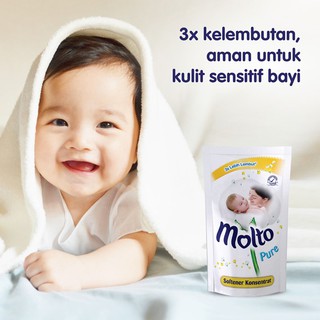 Molto Pelembut Pewangi Baju Bayi Ultra Pure 720Ml 