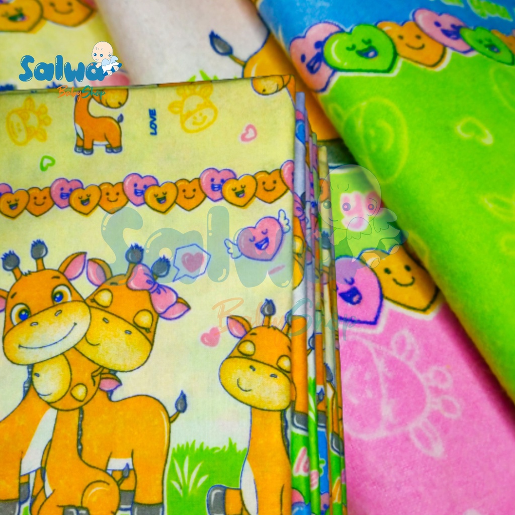 Bedong Bayi 120 x 80 SNI / Bedong Baby Slimut Bayi kain katun Flanel Persegi Panjang Jumbo Murah