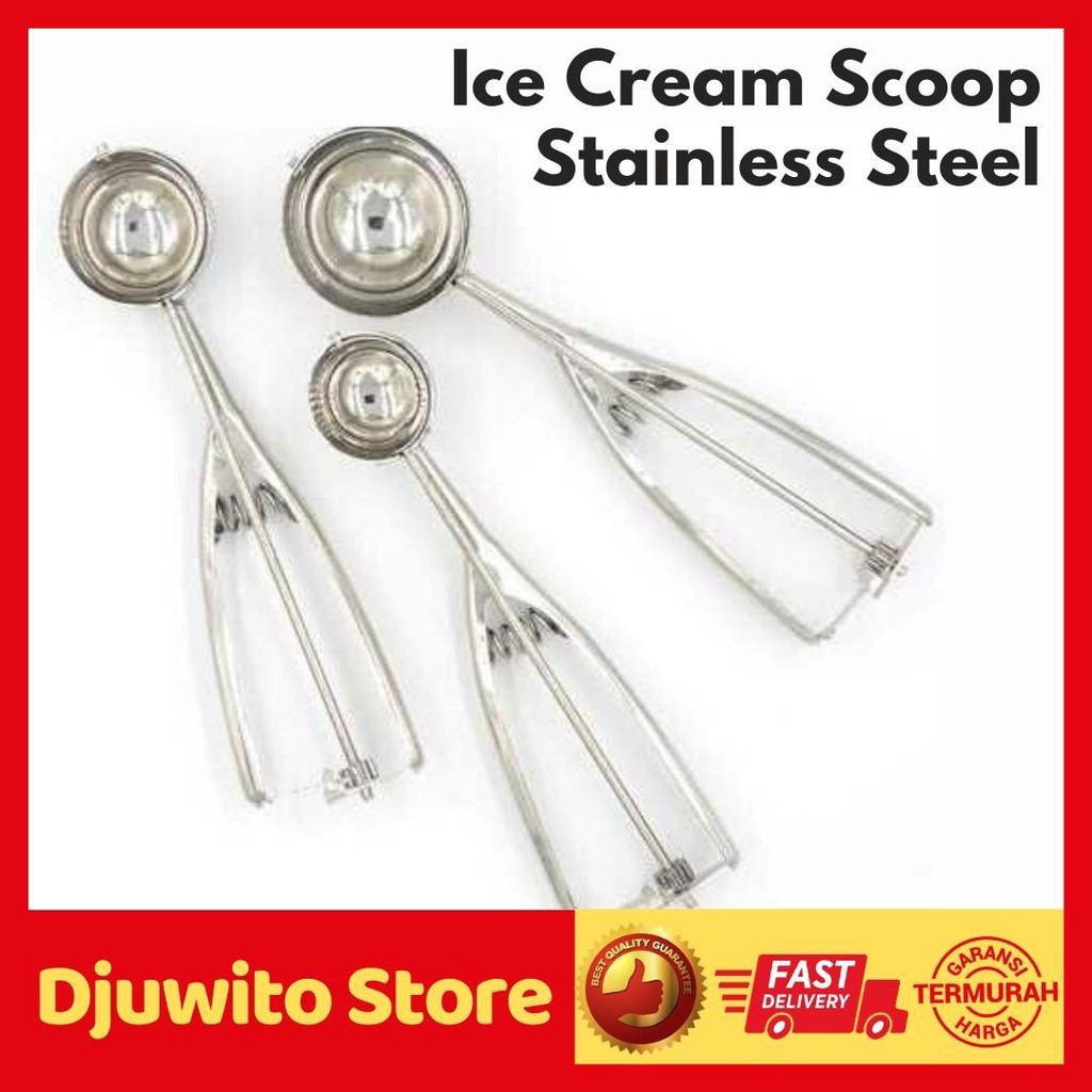 

SENDOK ES KRIM ICE CREAM SCOOP SPOON SENDOK ES KRIM STAINLESS STEEL SENDOK ES KRIM PLASTIK