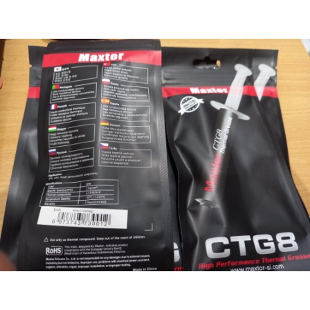 Thermal Paste MAXTOR CTG8D 4gram