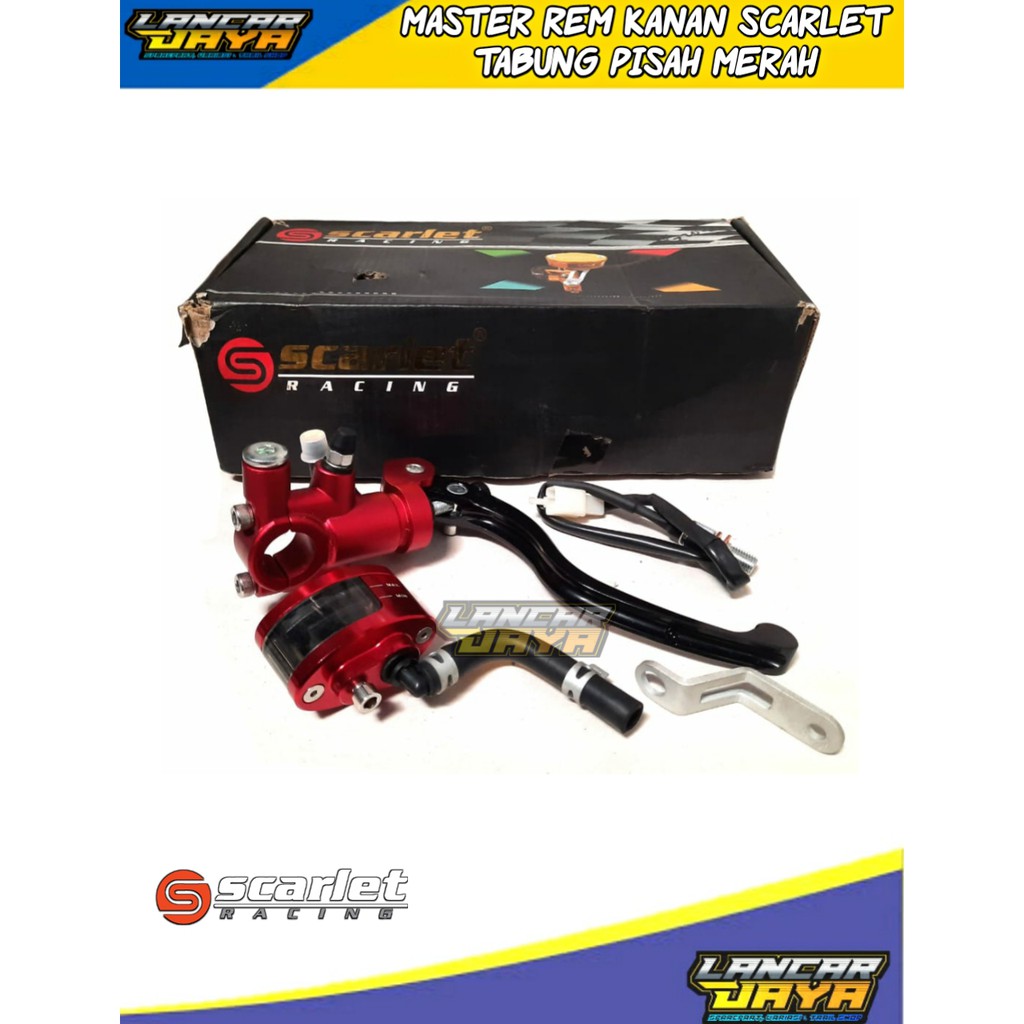 MASTER REM KANAN SCARLET TABUNG PISAH MERAH