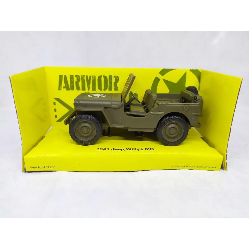 Miniatur Diecast Mobil Jeep Willys Jip Original Harga Murah