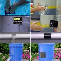 FLEX TAPE 4&quot; INCH ISOLASI LAKBAN WATERPROOF