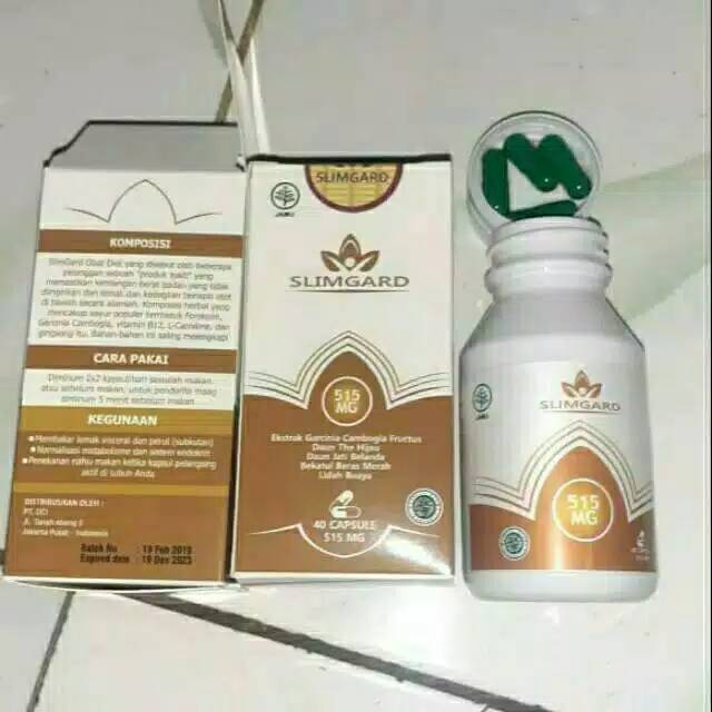 Slimgard Original 100% Slimgard Obat Penurun Berat Badan BPOM ASLI HALAL