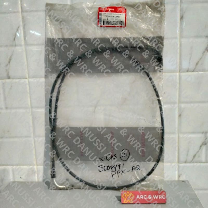 (100% Ori ) Kabel Gas B / Cable Comp B Honda Scoopy FI Bagus