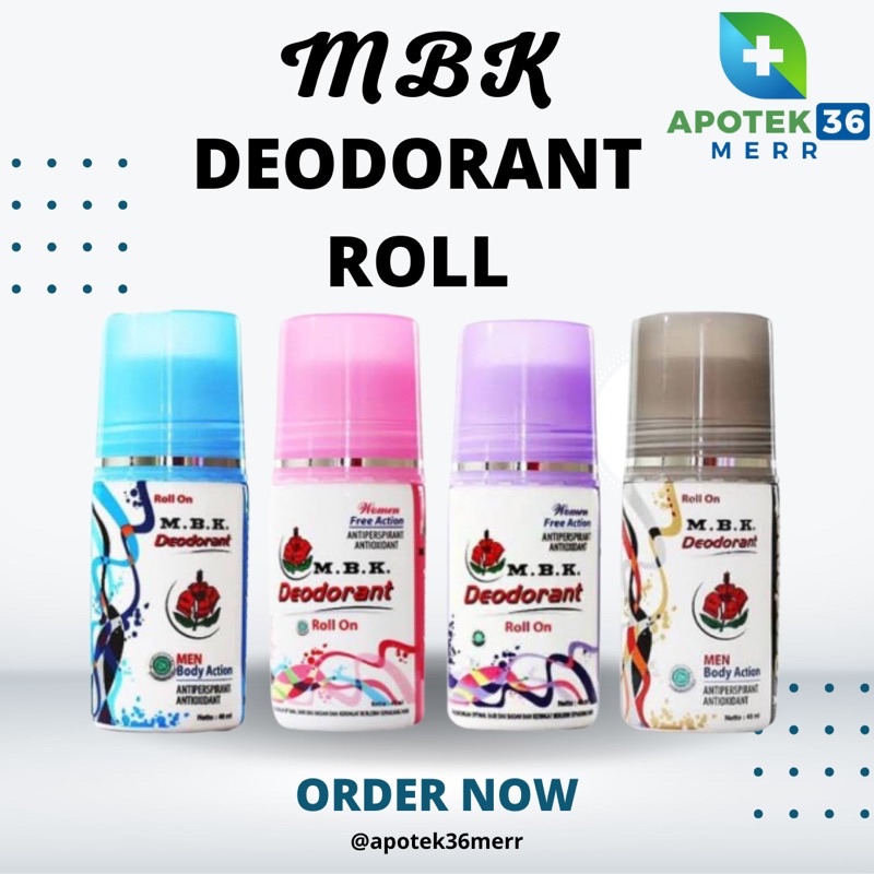 MBK DEODORANT ROLL ON KETIAK