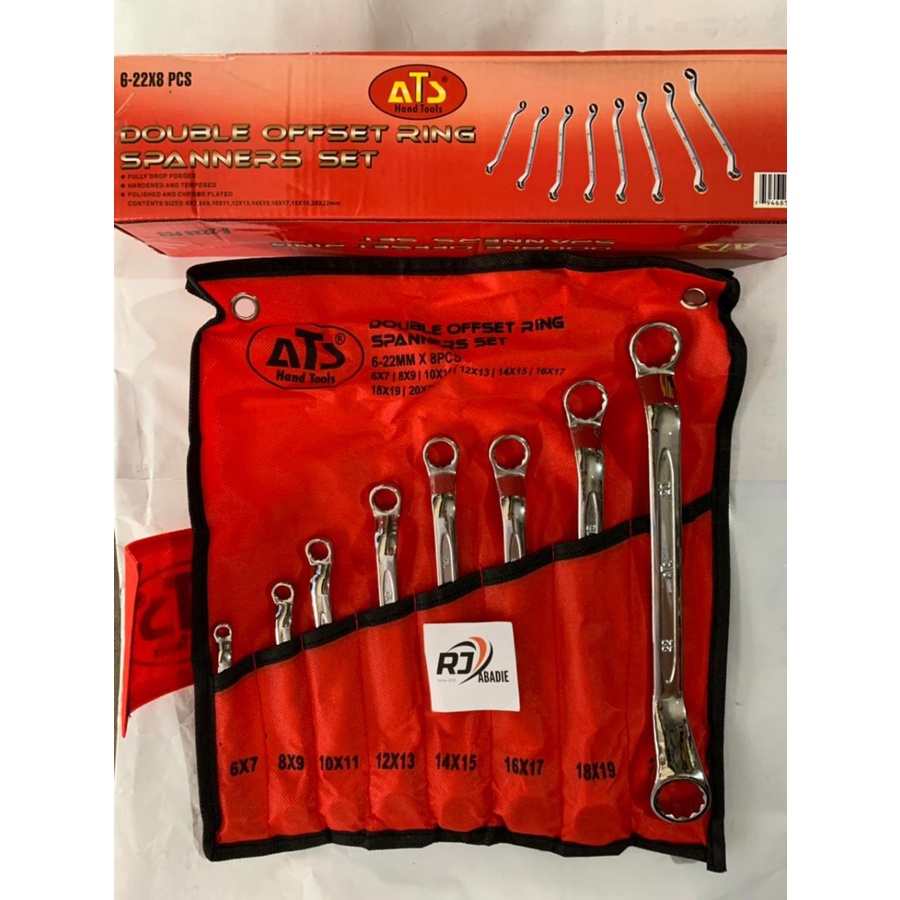 Kunci Ring Ats Set 8 Pc