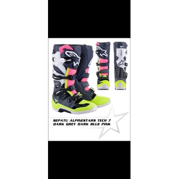 SEPATU CROSS MOTOR TRAIL ALPINESTAR TECH 7 / SEPATU BOOTS ALPINESTAR TECH 7
