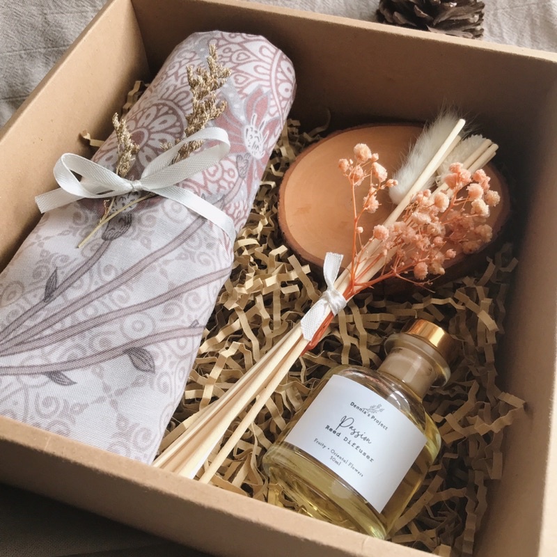 hampers lebaran | kado lebaran | giftbox reed diffuser