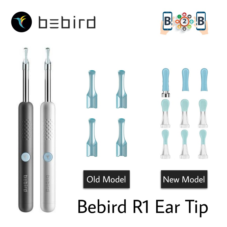 Original Bebird R1 Ear Tip Replacement Pembersih Telinga