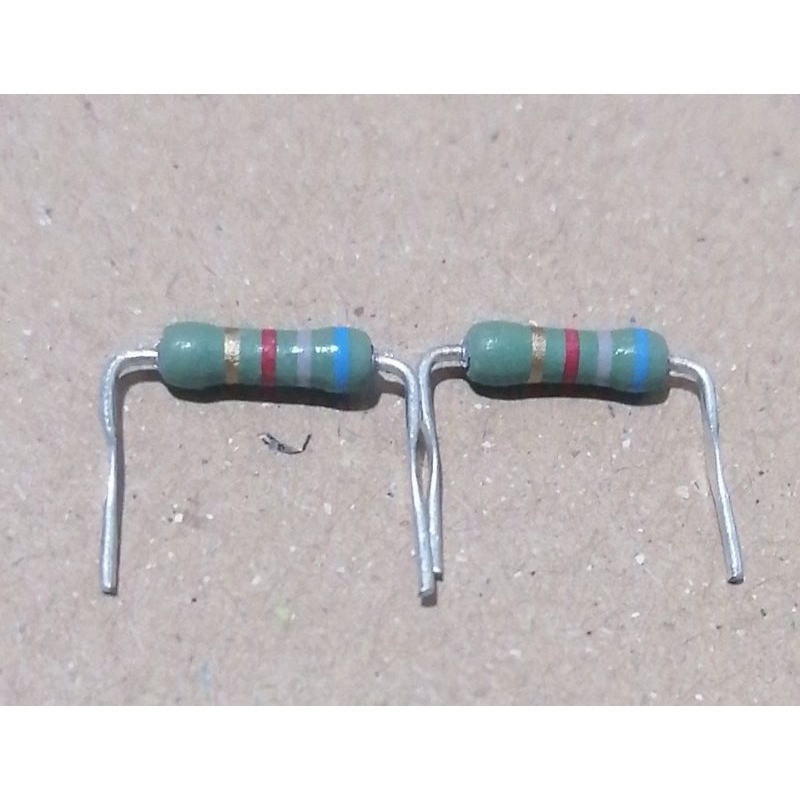 resistor 1K, 6K8, 47K,murni 1/2 watt, original japan