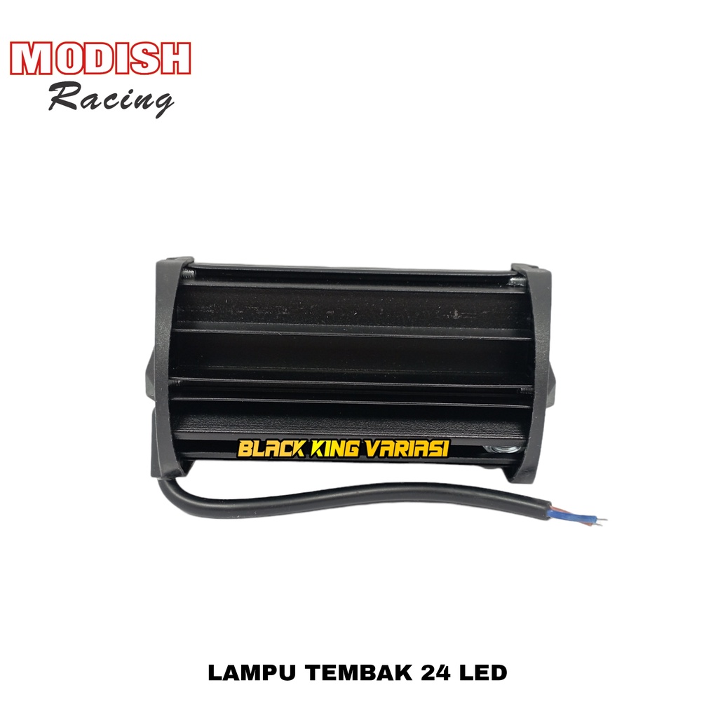 Lampu Tembak 24Mata Led Cwl 4597 2Warna White Yellow Strobo