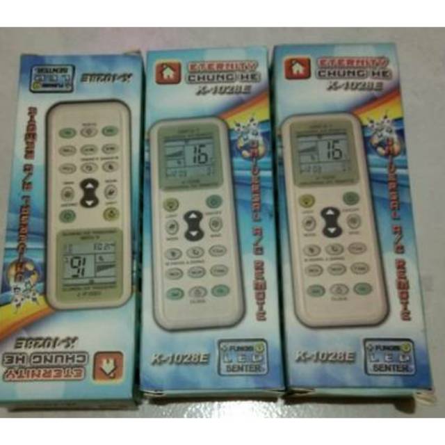 Remote AC Multi/ Universal CHUNG HE Untuk Semua Merk AC