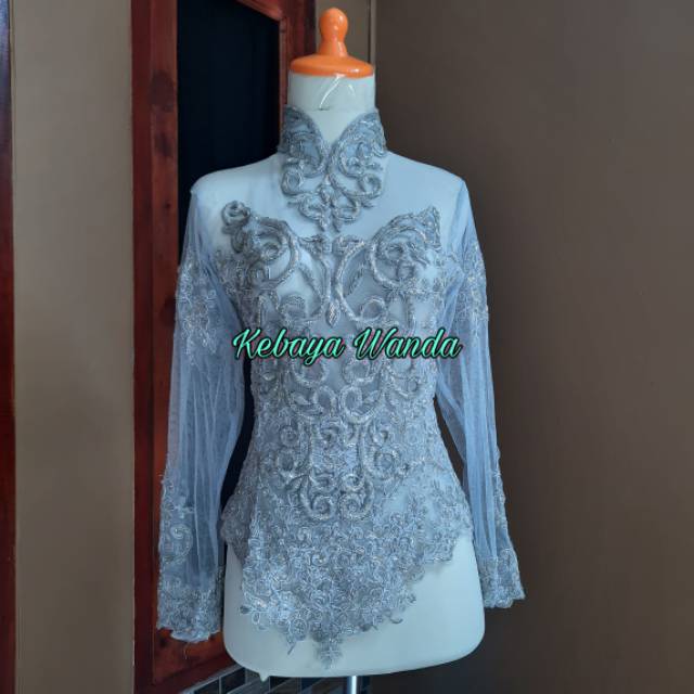 Kebaya Akad Atasan Full Payet / Kebaya Pengantin / Kebaya Korneli / kebaya Wedding