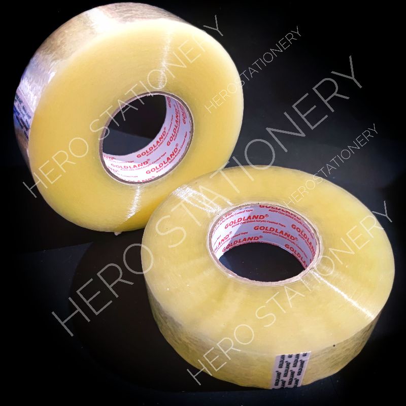 

Lakban opp bening super panjang asli sumo goldland tape 2 inch x 500 yard