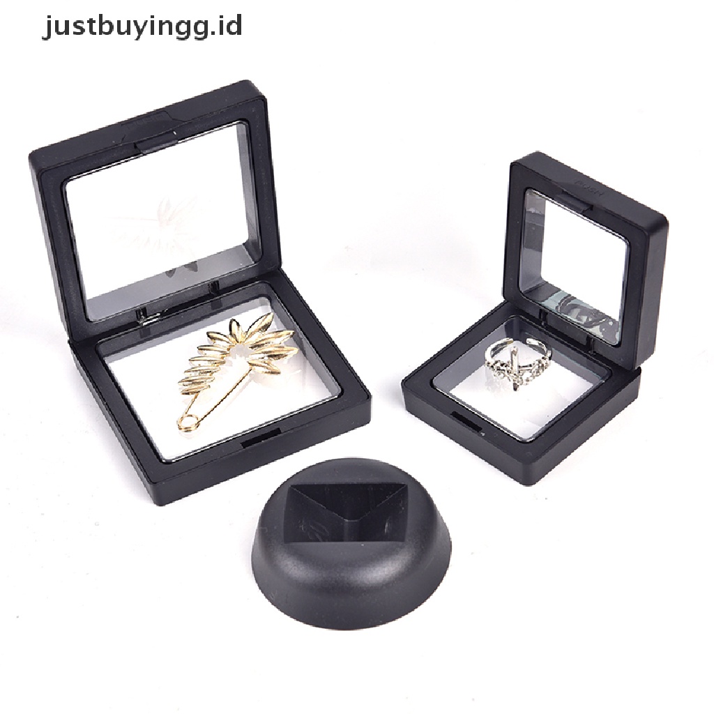 [justbuyingg.id] 3D Floating Frame Shadow Box Picture Frame Jewelry Display Protection Show Case ID