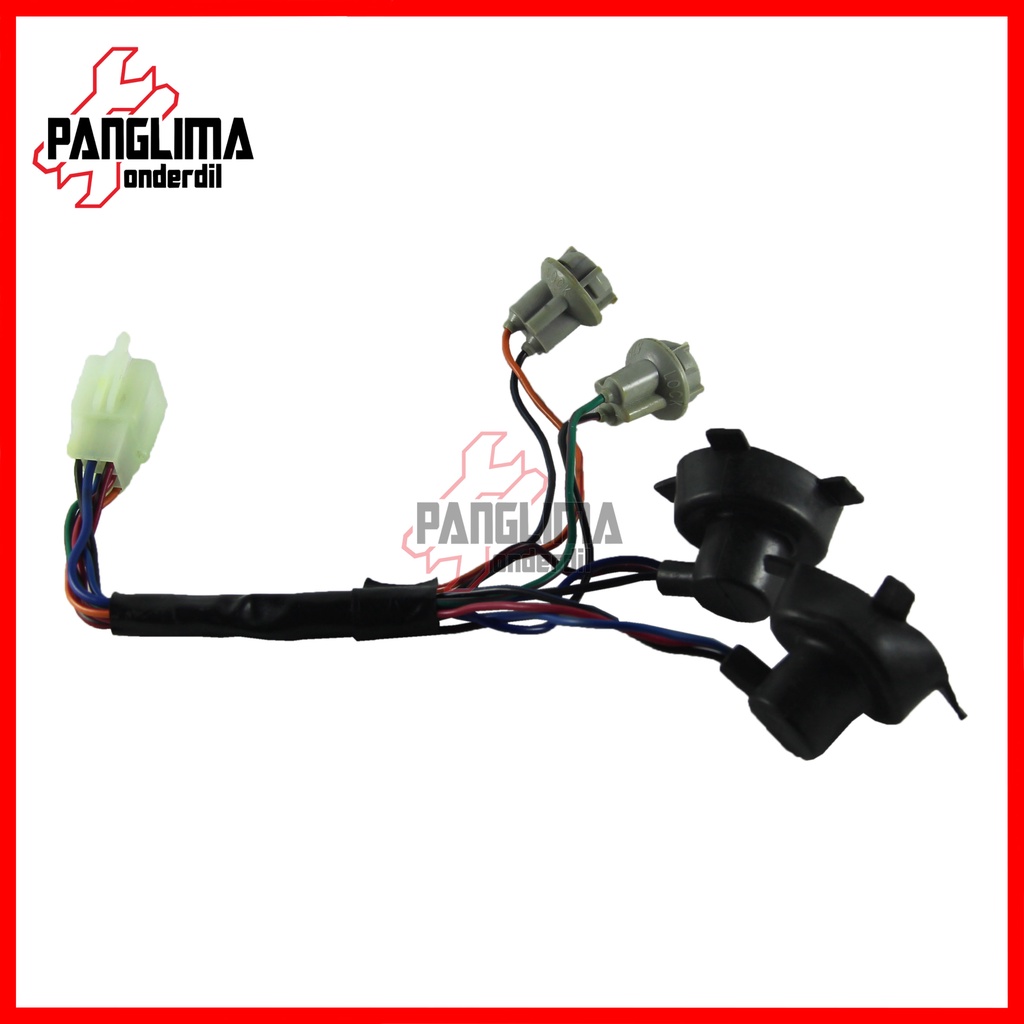 Fitting Lampu Depan Satria FU 150 2005-2008 Fiting-Cop-Socket-Soket