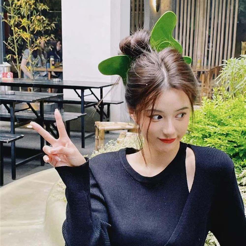 REBUY Rebuy Butterfly Hair Claws Retro Vintage Desain Fashion Ukuran Besar Temperamen Geometris Kupu-Kupu Ganda Hiu Ambil Klip