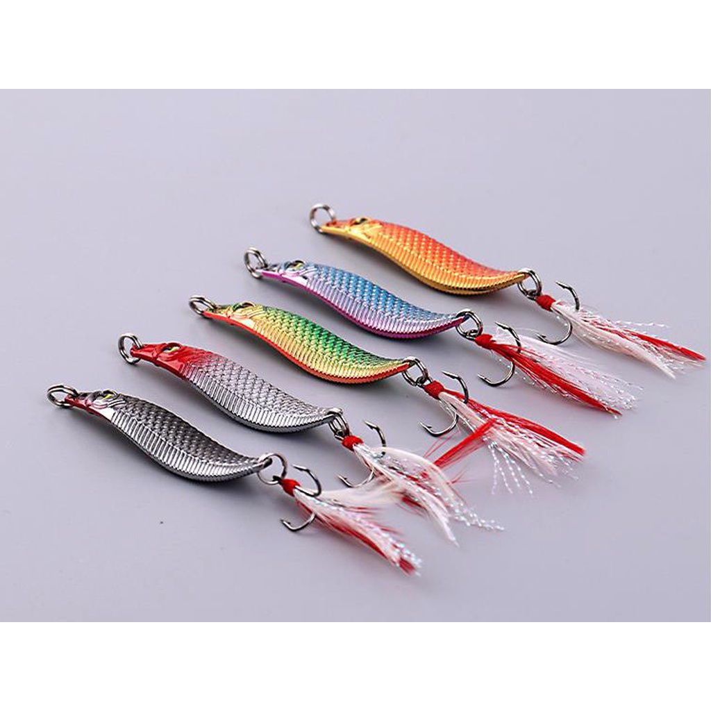 Umpan Pancing Spoon Fishing Lure mancing casting laut ultralight UL import kualitas premium 7gr 10 gram