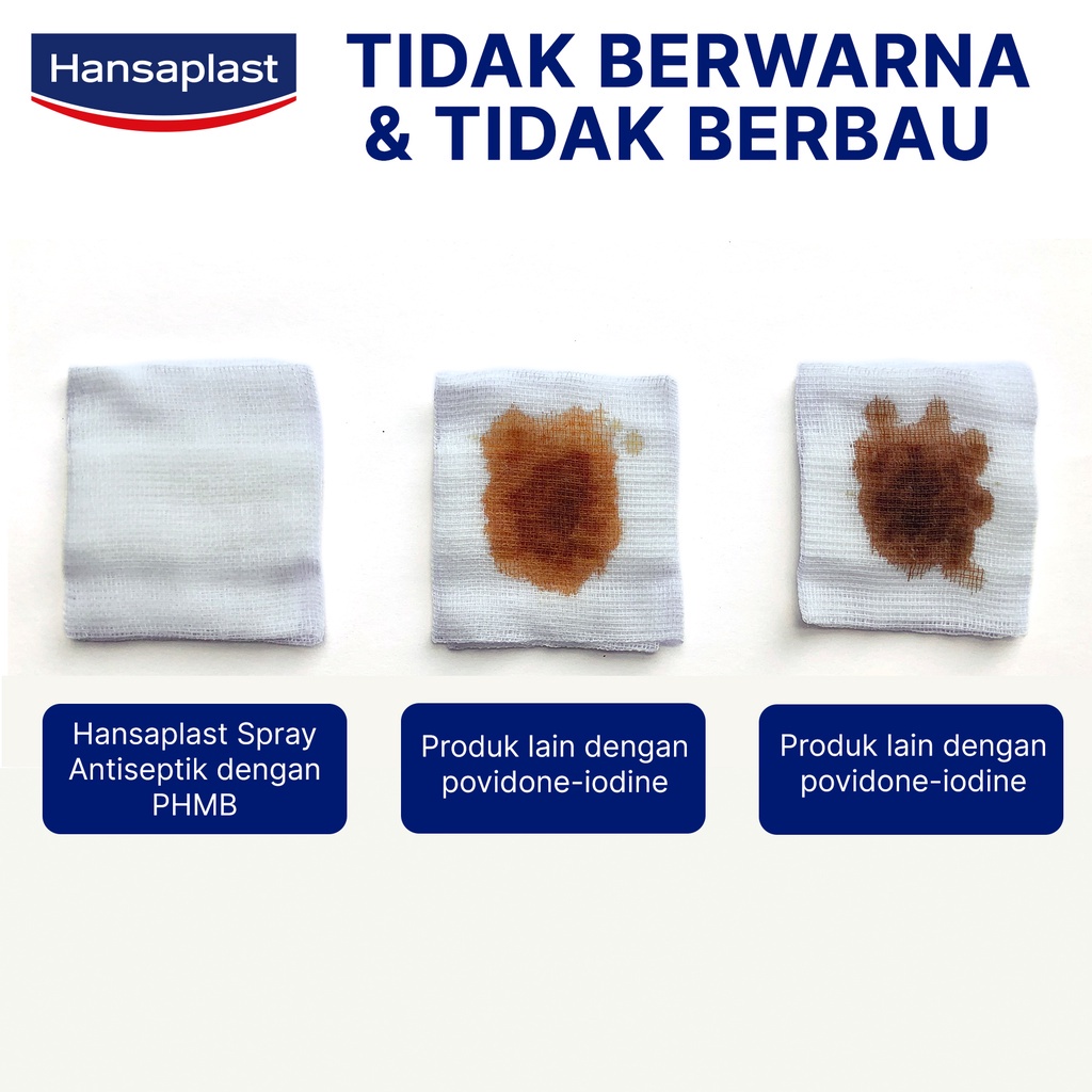 BELI 3 GRATIS 1 Hansaplast Antiseptik Tetes - Pembersih Luka Tanpa Rasa Perih