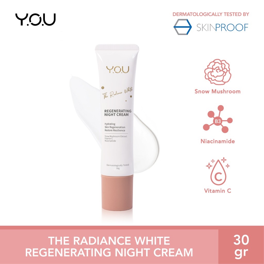 YOU The Radiance White Regenerating Night Cream 30g