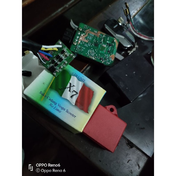 PCB CDI vespa X7 copy jalur original