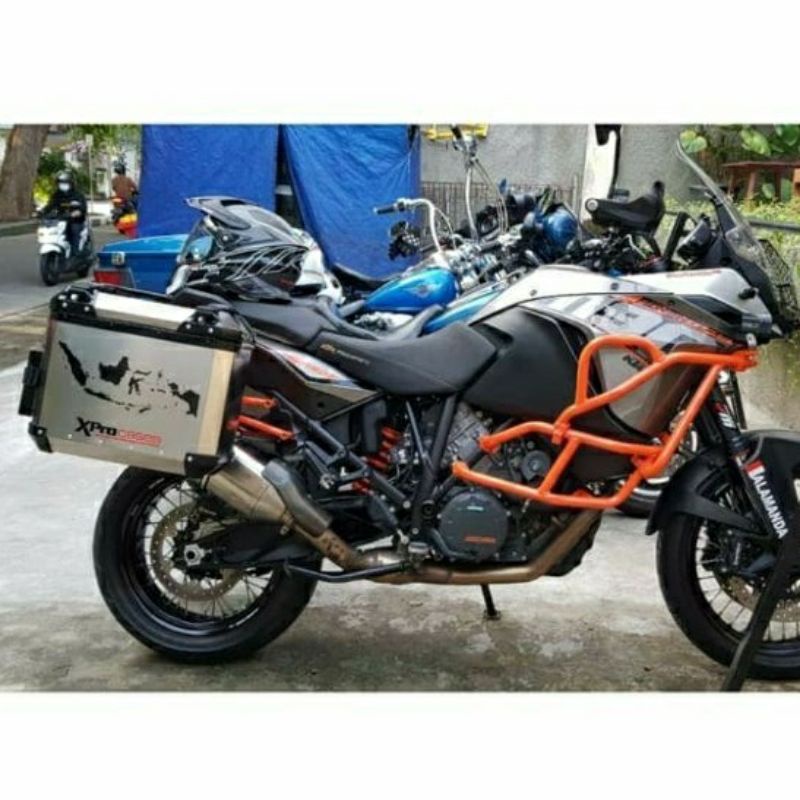 SIDE BOX PANNIER 27L BY XPROCASES ADV GARAGE BUKAN WONG JOWO BADAK HITAM