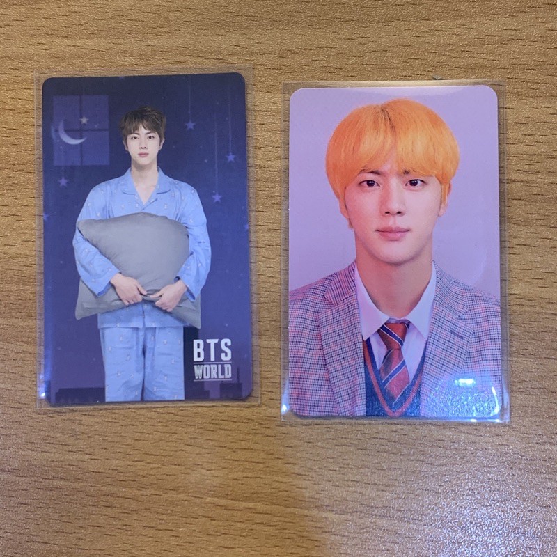 photocard pc bts official game coupon btsw jin