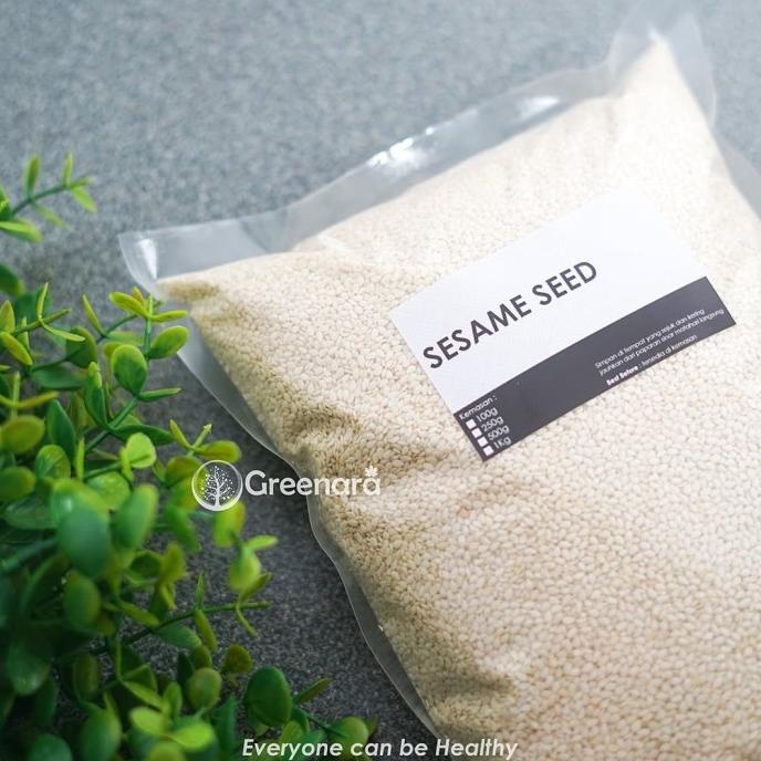 

sesame seed 1kg / wijen putih 1kg