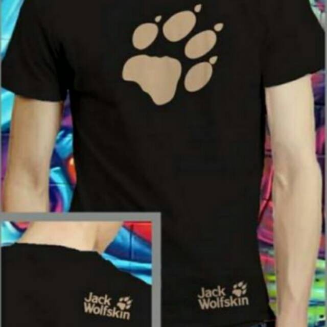 Jack wolfskin kaos baju