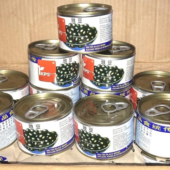 

ds20112s Kedelai Hitam Kaleng - Salted Black Beans 170G Xa20X1
