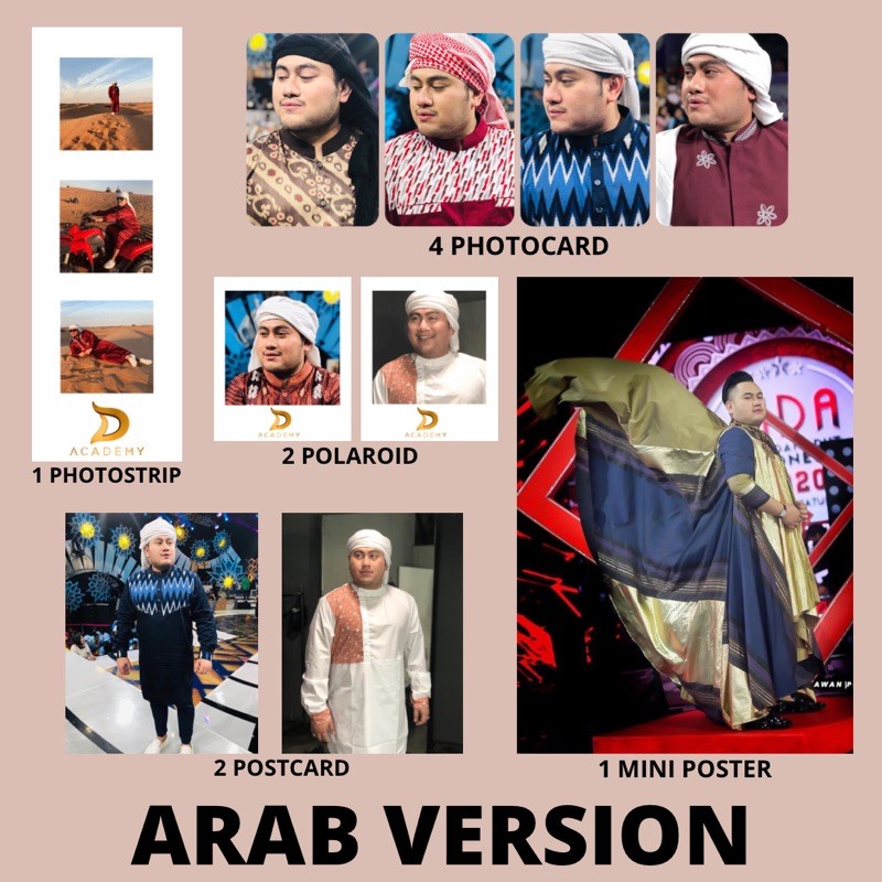 [PREORDER] Fankit Oppa Nassar Dangdut Academy Arab Version (Photocard, poster, dll)