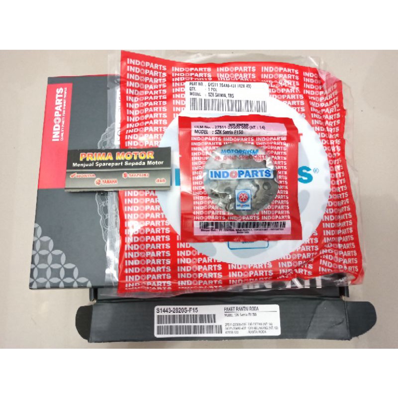 GEAR SET SATRIA FU OLD INDOPART GIR SET SATRIA FU OLD INDOPARTS