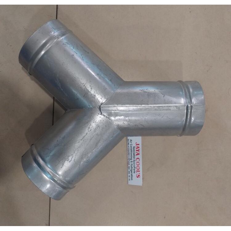 Sock ducting AC cerobong Y 4 inch