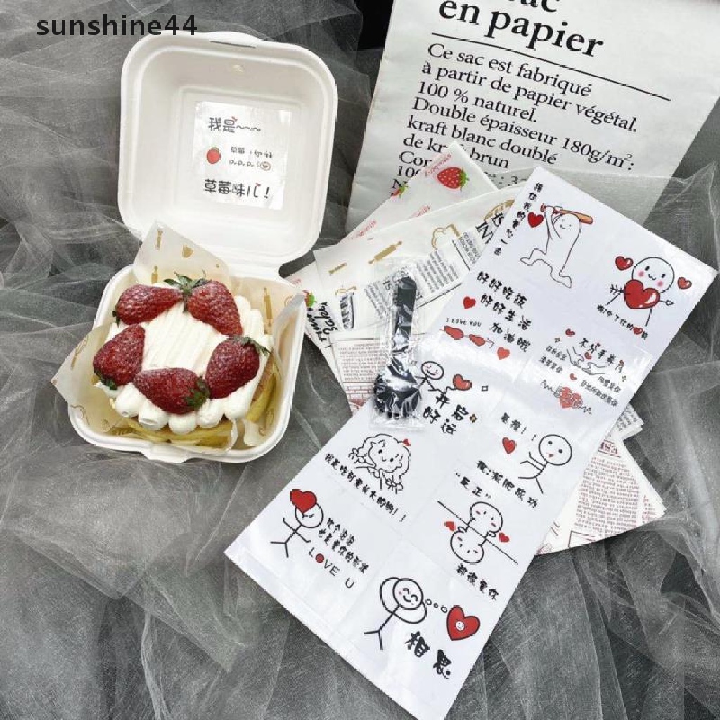 Sunshine 10PCS Kotak Makan Bento Sekali Pakai