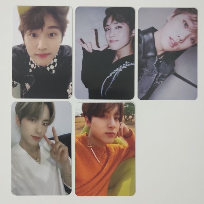 PC TBZ The Boyz (BACA DESC) JACOB ERIC Reveal Dazed Chase Bene Joeun The Sphere Wolf Boy Photocard