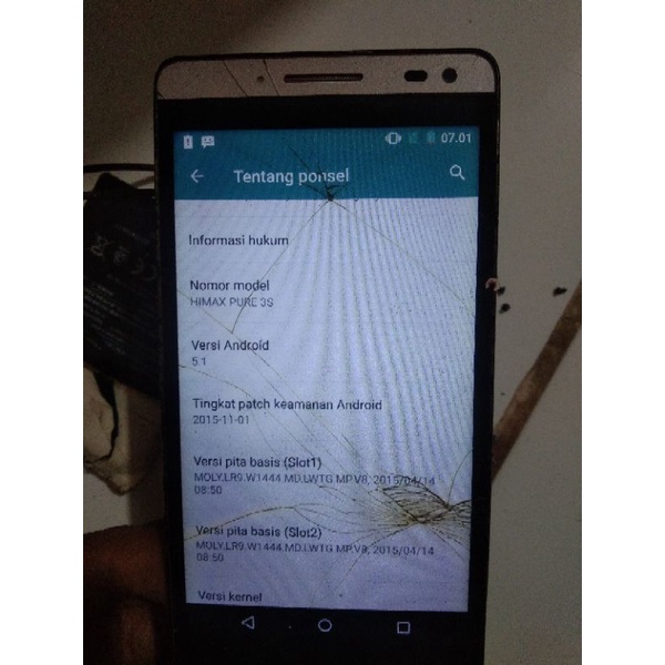 mesin lcd himax pure 3s