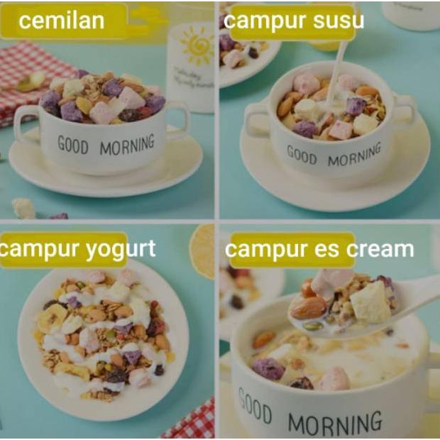 

₴ [COD] Oatmeal suannai yogurt mix fruit cemilan china IMPORT 麦片 麦趣风 麦片 CEREAL maiqufeng. ㅆ