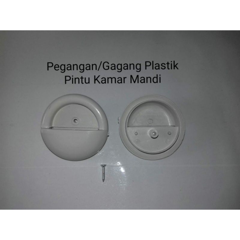 Pegangan Gagang Tutup Penutup Pintu Plastik Kamar Mandi