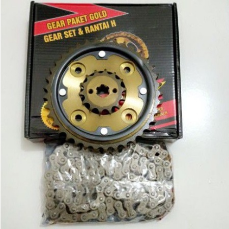 GIR SET GEAR PAKET BLADE NEW 125 REVO ABS ABSOLUTE NEW REVO FIT REVO FI INJEKSI BAJA BAKARAN