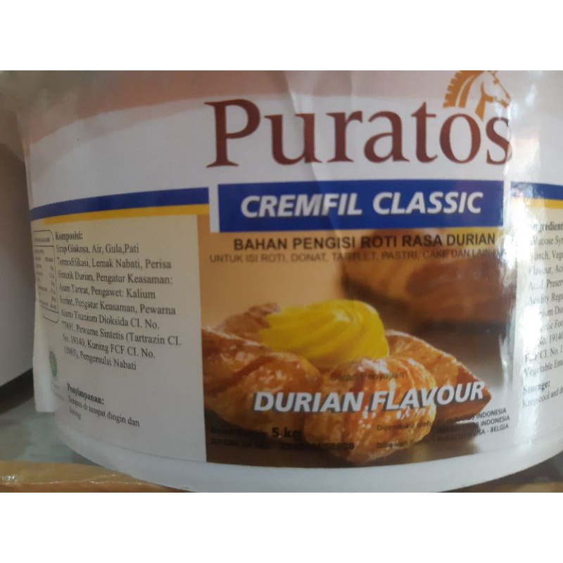 

Puratos Durian/selai durian 250 gr Repack
