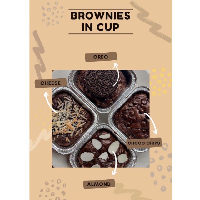 

CHOCO FUDGY BROWNIES IN CUP (baca deskripsi terlebih dahulu)