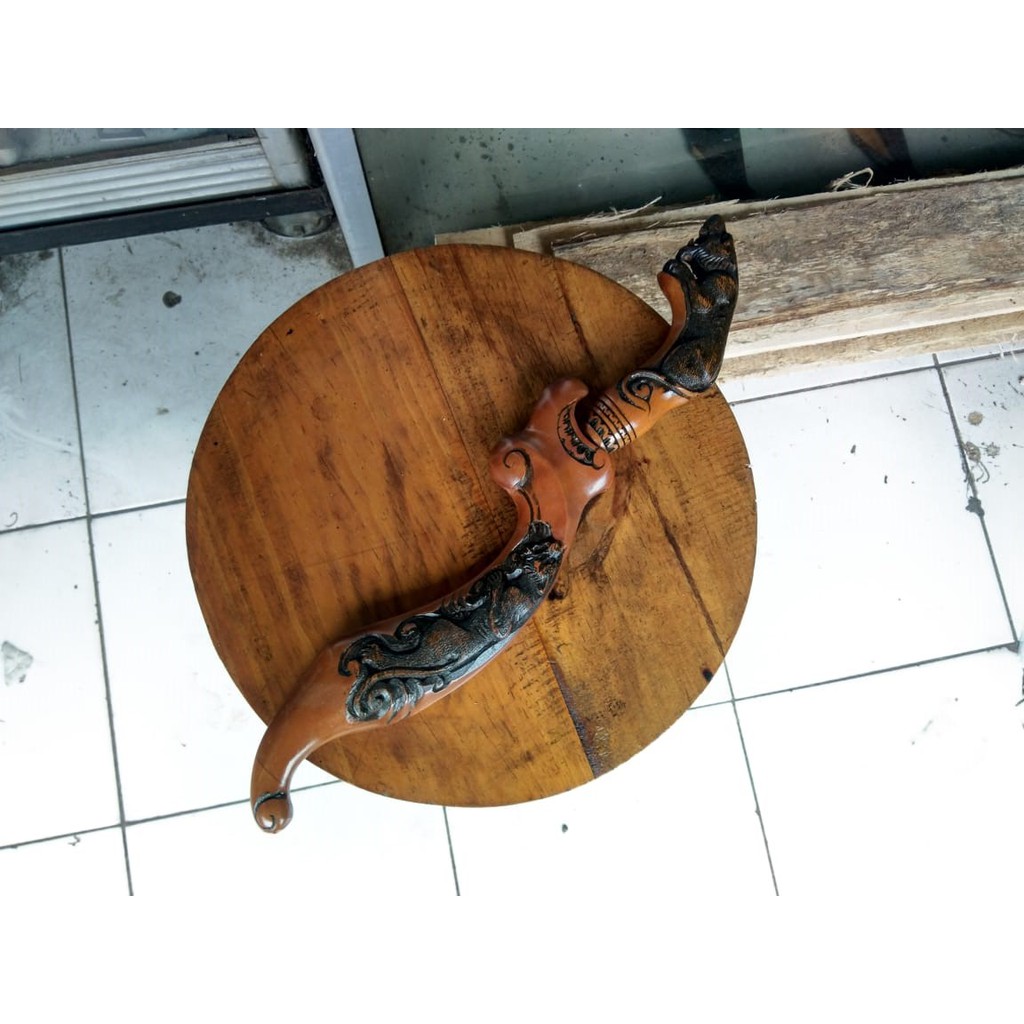 KOLEKSI TERMURAH KUJANG MACAN PAMOR RASAMALA COKLAT