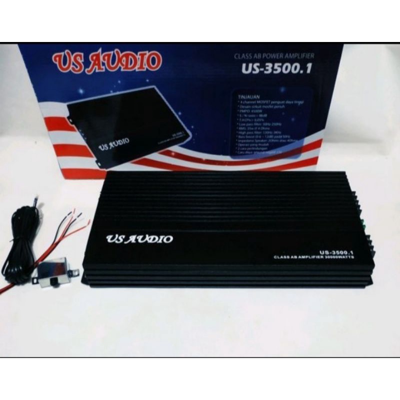 Power Monoblock Class AB 4500 Watt US audio US-3500.1