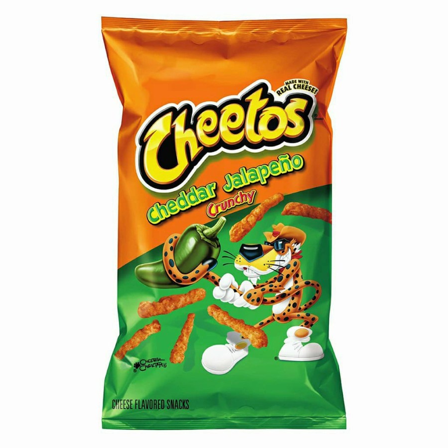 

CHEETOS Cheddar Jalapeno Crunchy 227 gram Impor USA