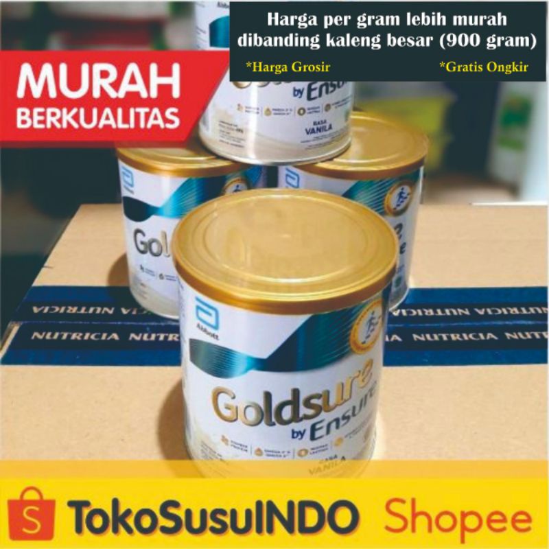 Goldsure Vanila 380gr Goldsure by Ensure Susu Nutrisi Dewasa