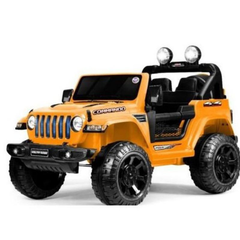 Mainan Anak Mobil Aki Jeep Commando SHP VOLTA 5088